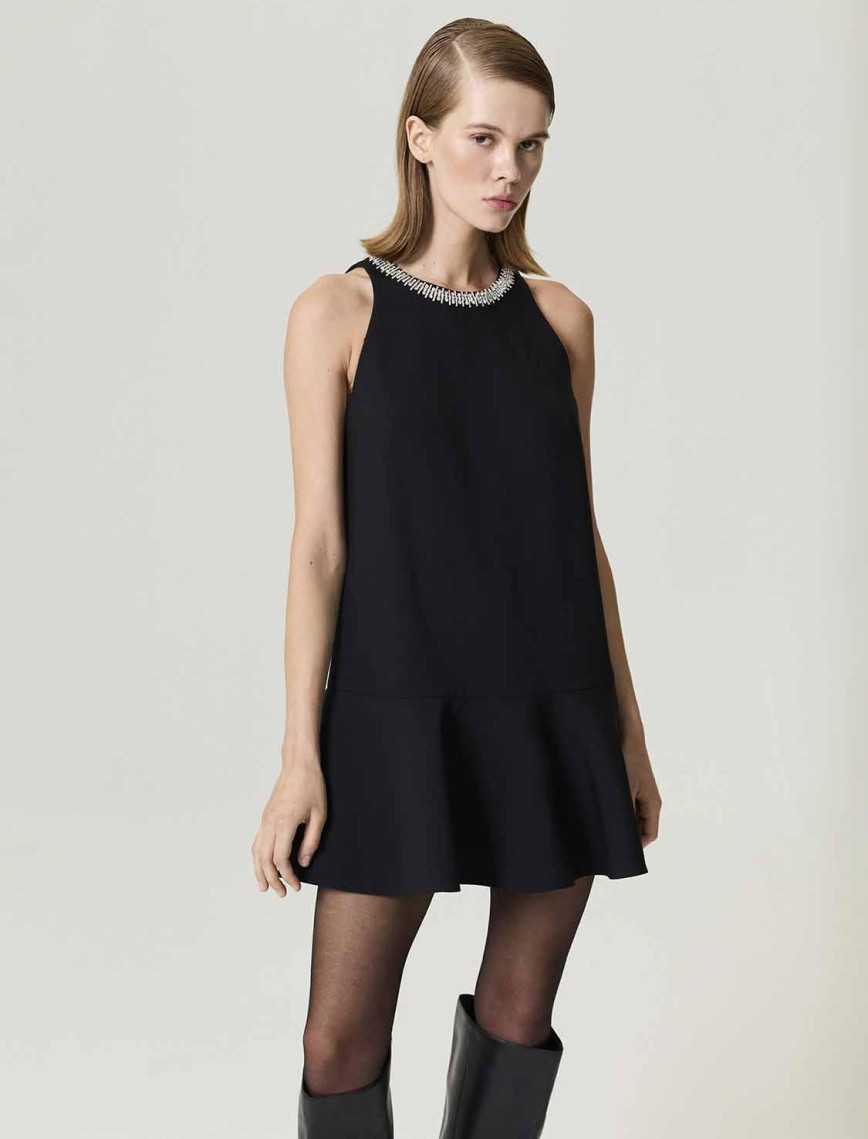 Volanlı Mini Elbise Volanlı Mini Elbise