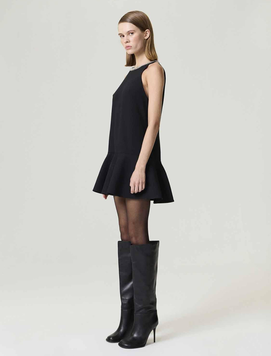 Volanlı Mini Elbise Volanlı Mini Elbise