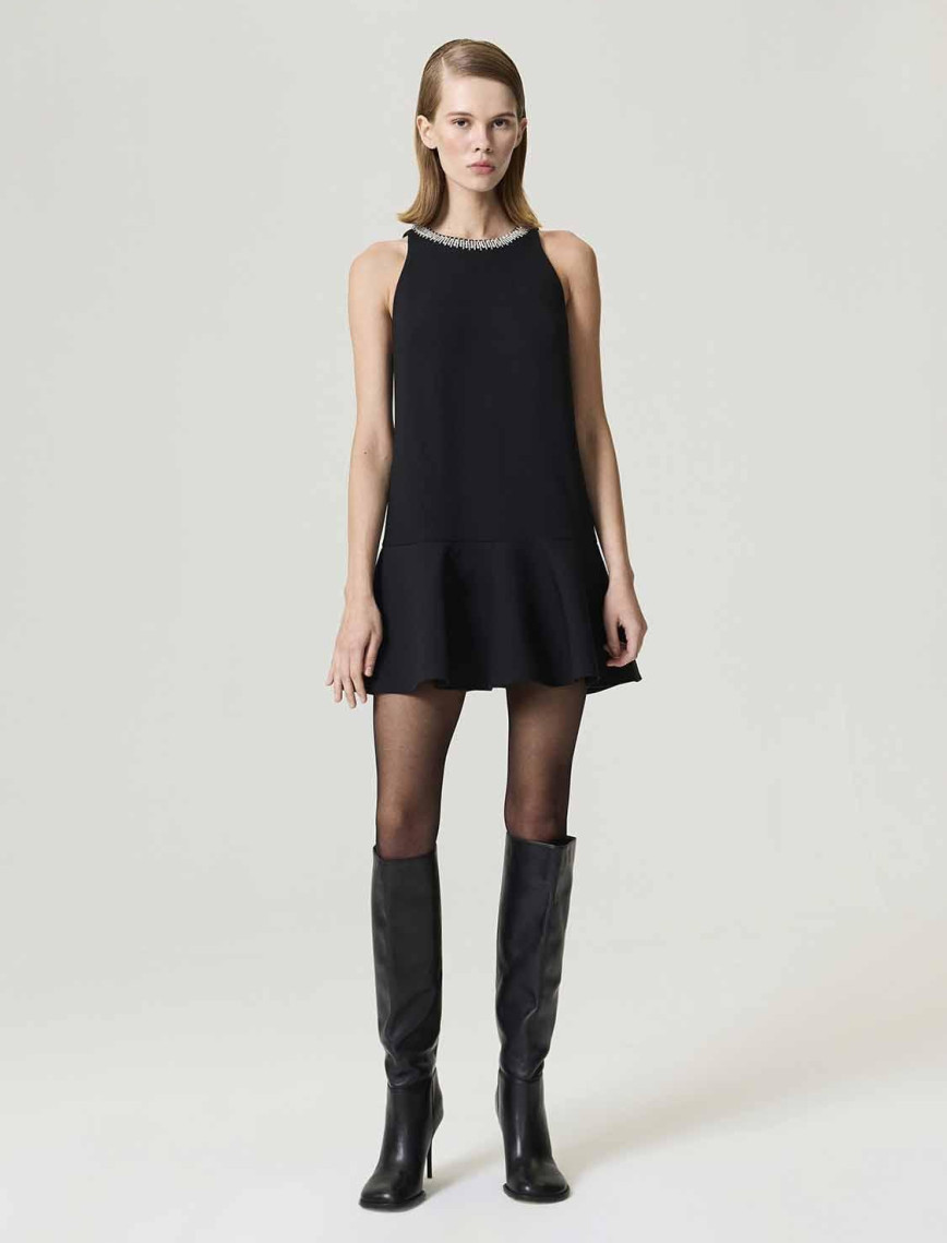 Volanlı Mini Elbise Volanlı Mini Elbise