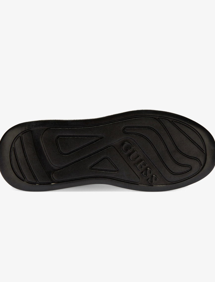 Guess Elba Deri Erkek Siyah Sneaker Guess Elba Deri Erkek Siyah Sneaker