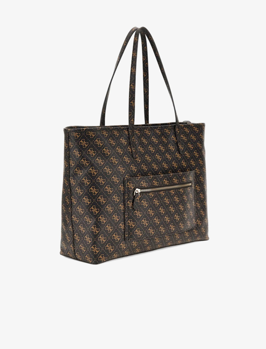 Guess Access Kadın Kahverengi El Çantası Guess Access Kadın Kahverengi El Çantası