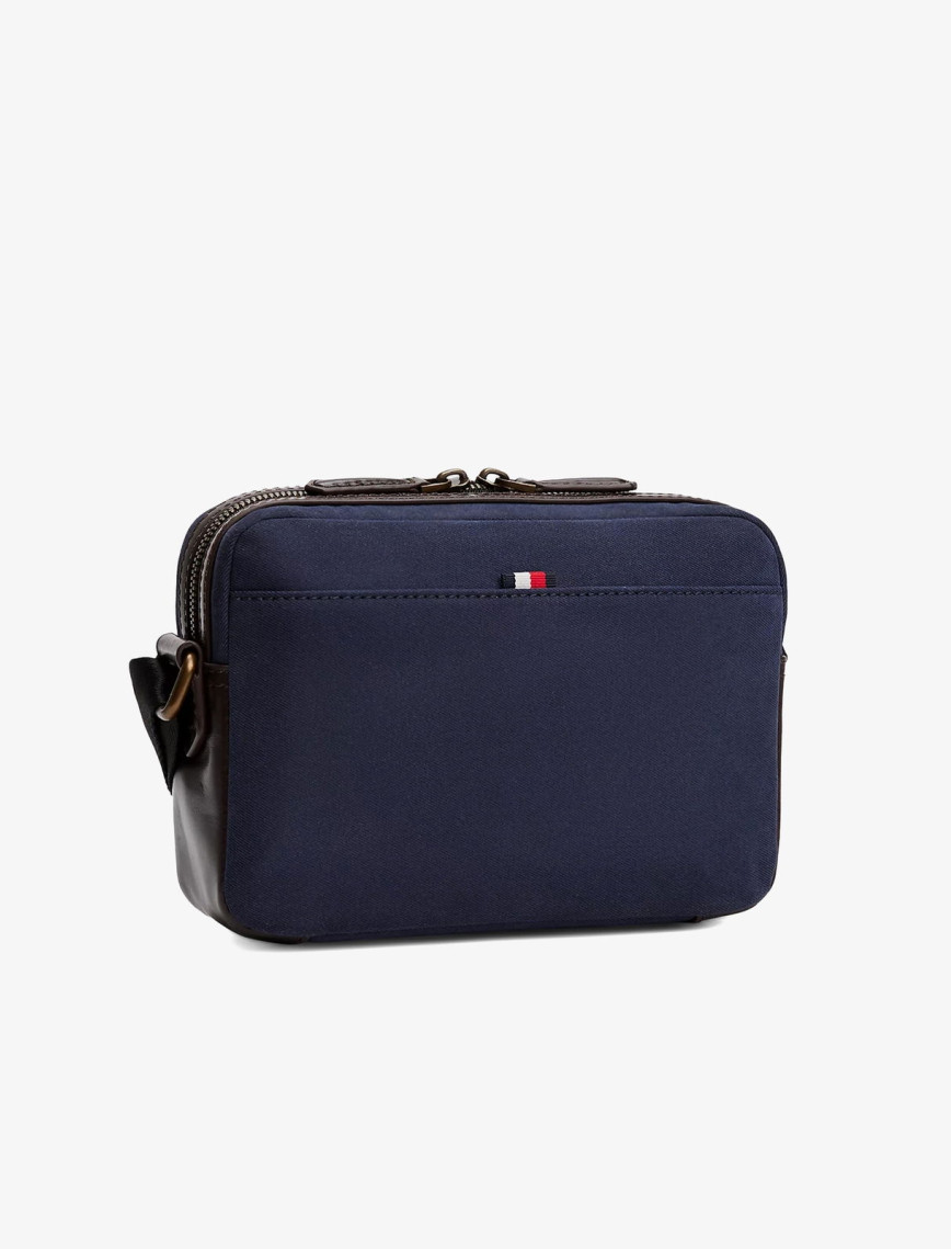 Tommy Hilfiger Casual Prep Erkek Mavi Çapraz Çanta