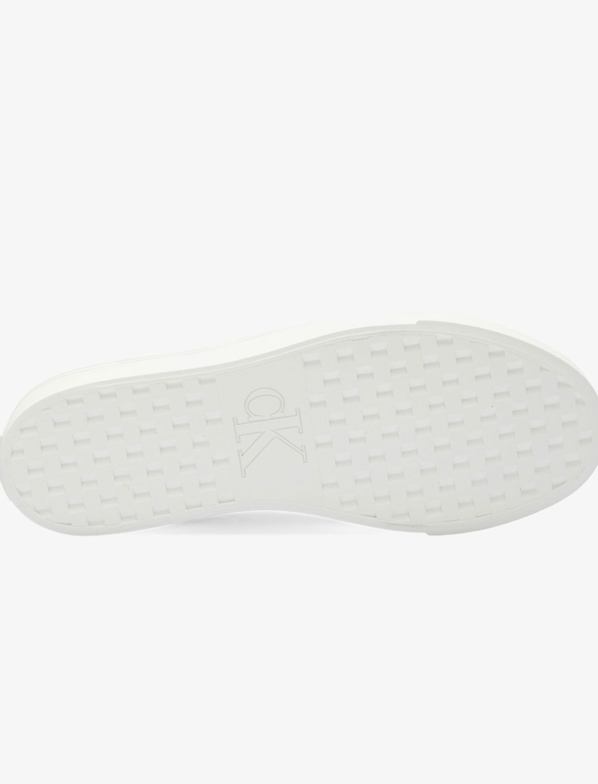 Calvin Klein Vulc Flat Jacquard Kadın Mavi Sneaker Calvin Klein Vulc Flat Jacquard Kadın Mavi Sneaker