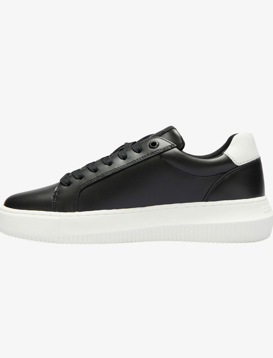 Calvin Klein Chunky Cupsole Mono Kadın Siyah Sneaker