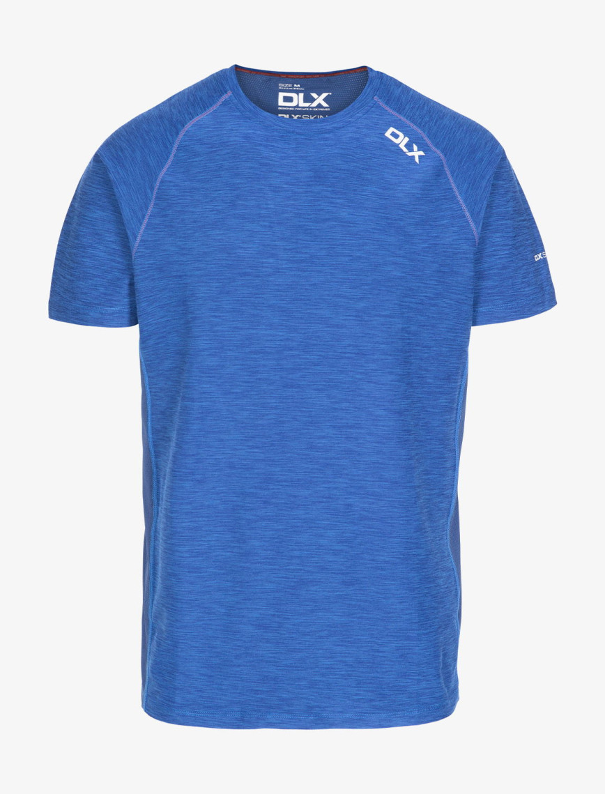 Trespass Cooper Dlx Active Erkek Mavi Antrenman T-Shirt Trespass Cooper Dlx Active Erkek Mavi Antrenman T-Shirt