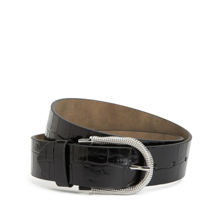 Network Kadın Siyah Deri Kemer Network Kadın Siyah Deri Kemer