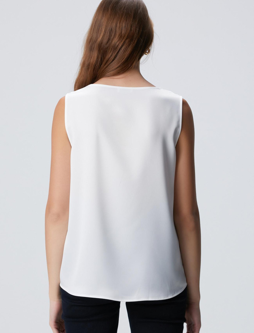 Network Kadın Kırık Beyaz Bluz Network Kadın Kırık Beyaz Bluz