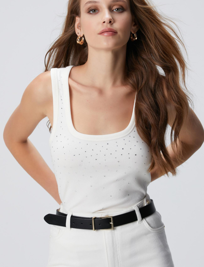 Network Kadın Kırık Beyaz Atlet Network Kadın Kırık Beyaz Atlet