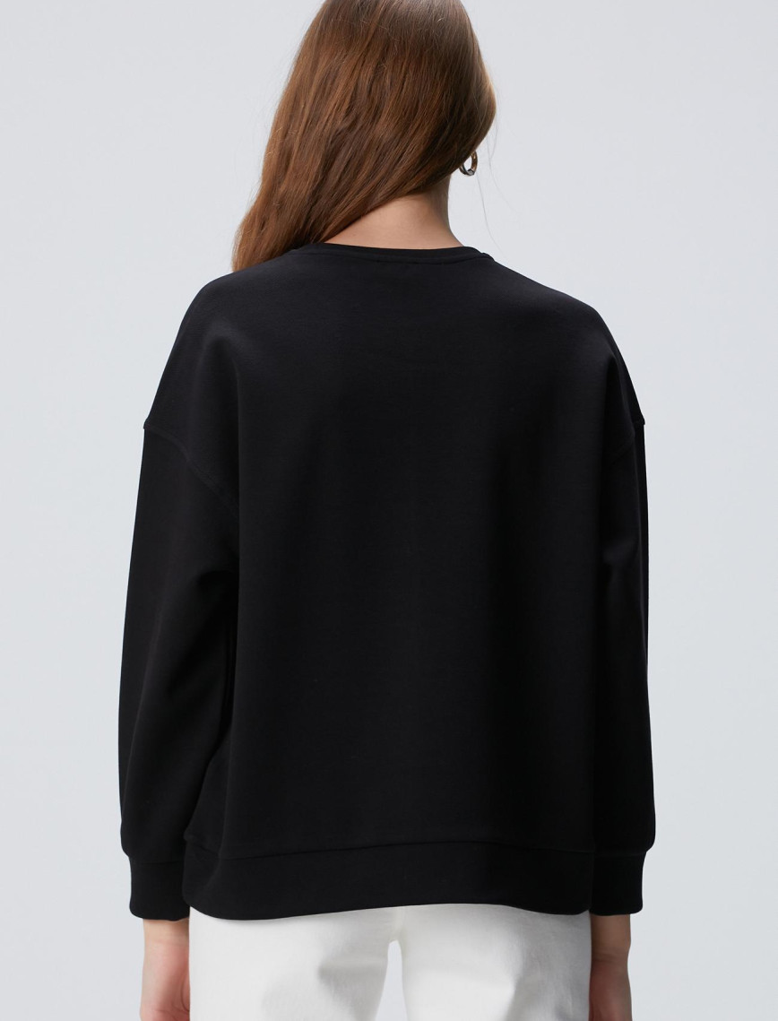 Network Kadın Siyah Sweatshirt Network Kadın Siyah Sweatshirt