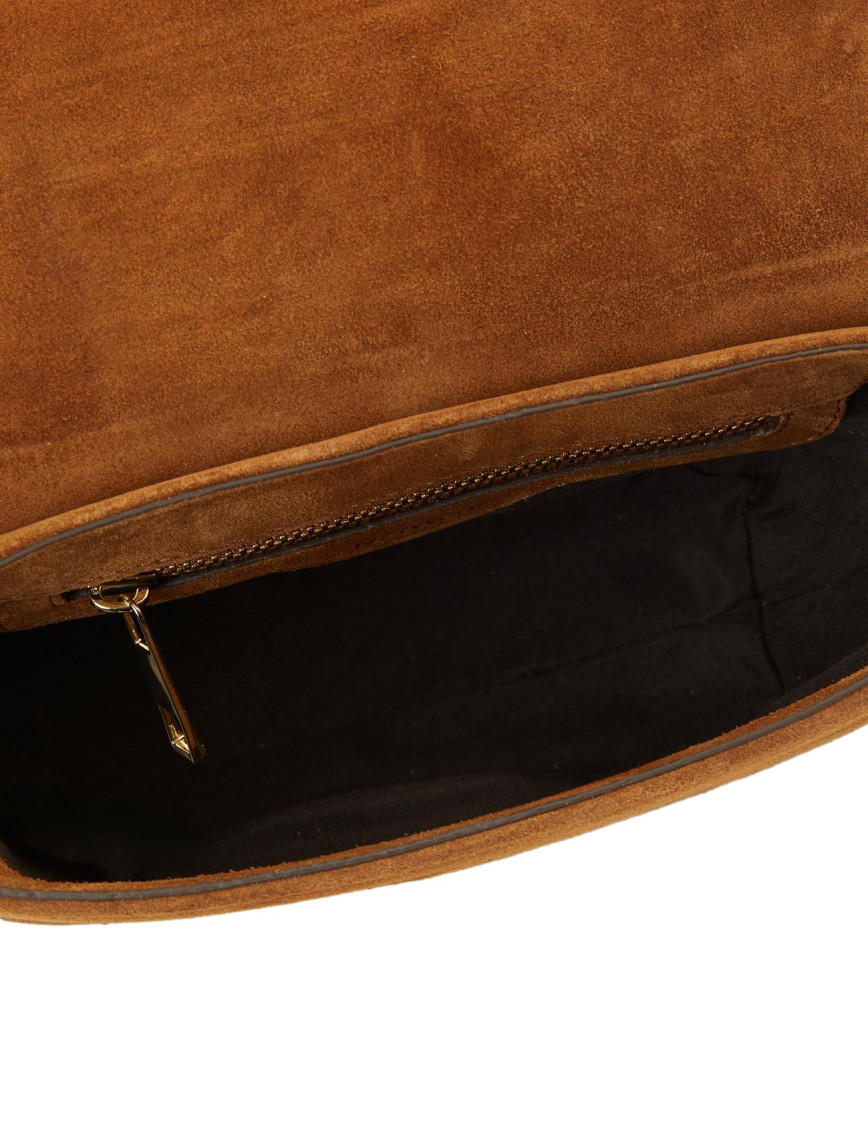 Network Kadın Taba Püsküllü Süet Çanta Network Kadın Taba Püsküllü Süet Çanta