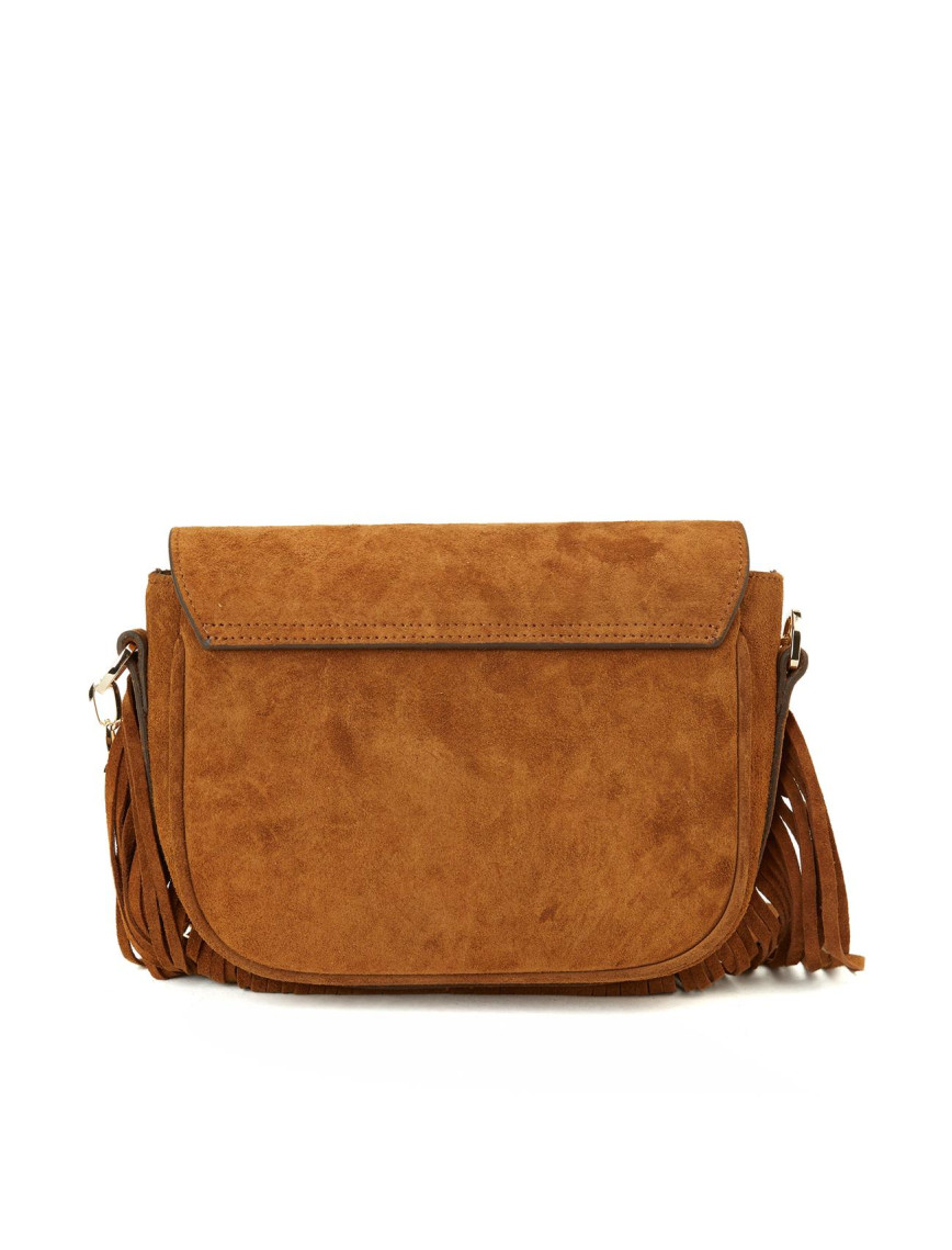 Network Kadın Taba Püsküllü Süet Çanta Network Kadın Taba Püsküllü Süet Çanta