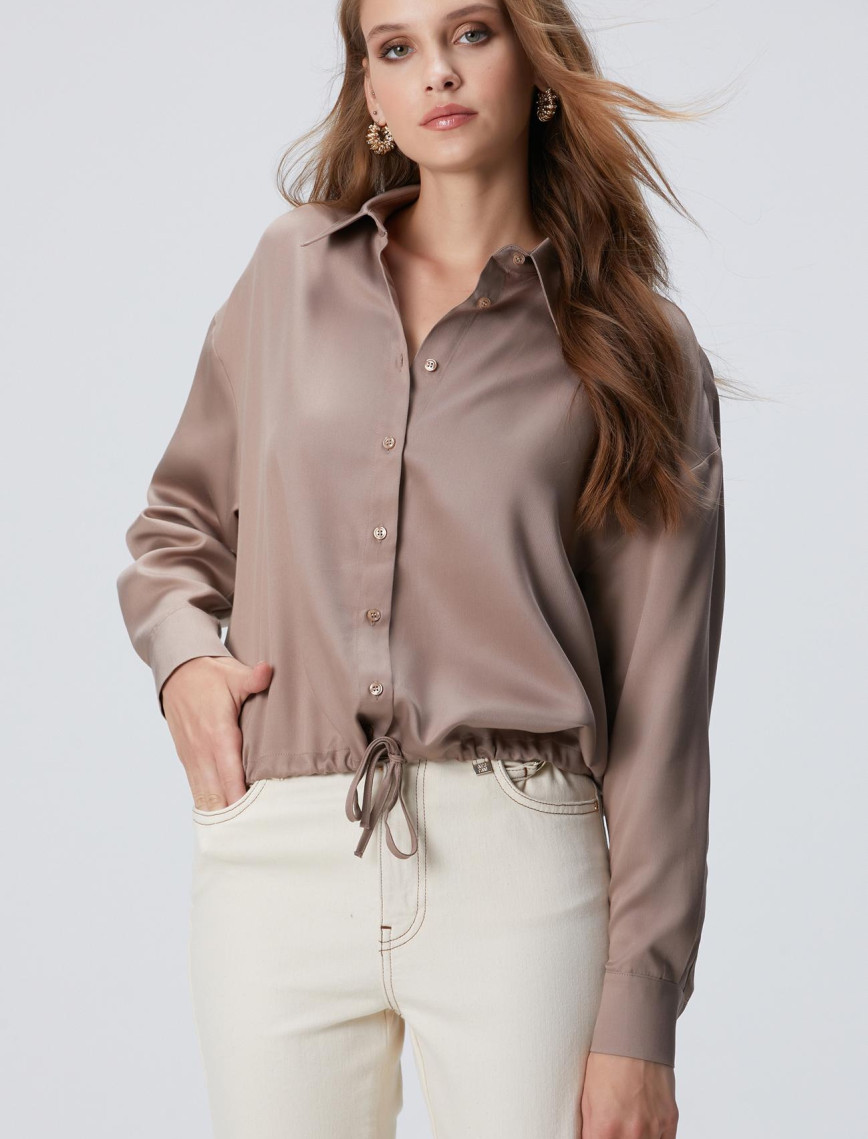 Network Kadın Vizon Gömlek Network Kadın Vizon Gömlek