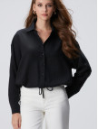 Network Kadın Siyah Gömlek Network Kadın Siyah Gömlek