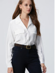 Network Kadın Kırık Beyaz Gömlek Network Kadın Kırık Beyaz Gömlek