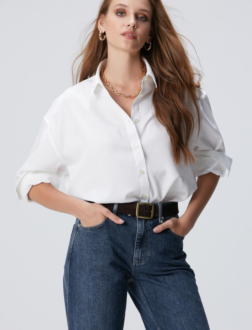 Network Kadın Siyah Non Iron Gömlek Network Kadın Siyah Non Iron Gömlek