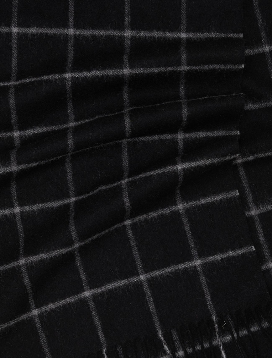 Network Erkek Siyah Erekk Yün Atkı Network Erkek Siyah Erekk Yün Atkı