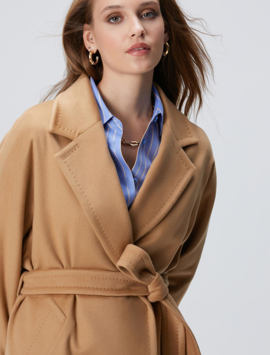 Network Kadın Camel Limited Kaşmir Palto Network Kadın Camel Limited Kaşmir Palto