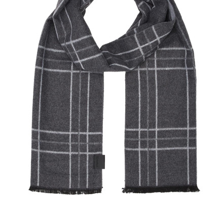 Network Erkek Siyah Desenli Atkı Network Erkek Siyah Desenli Atkı