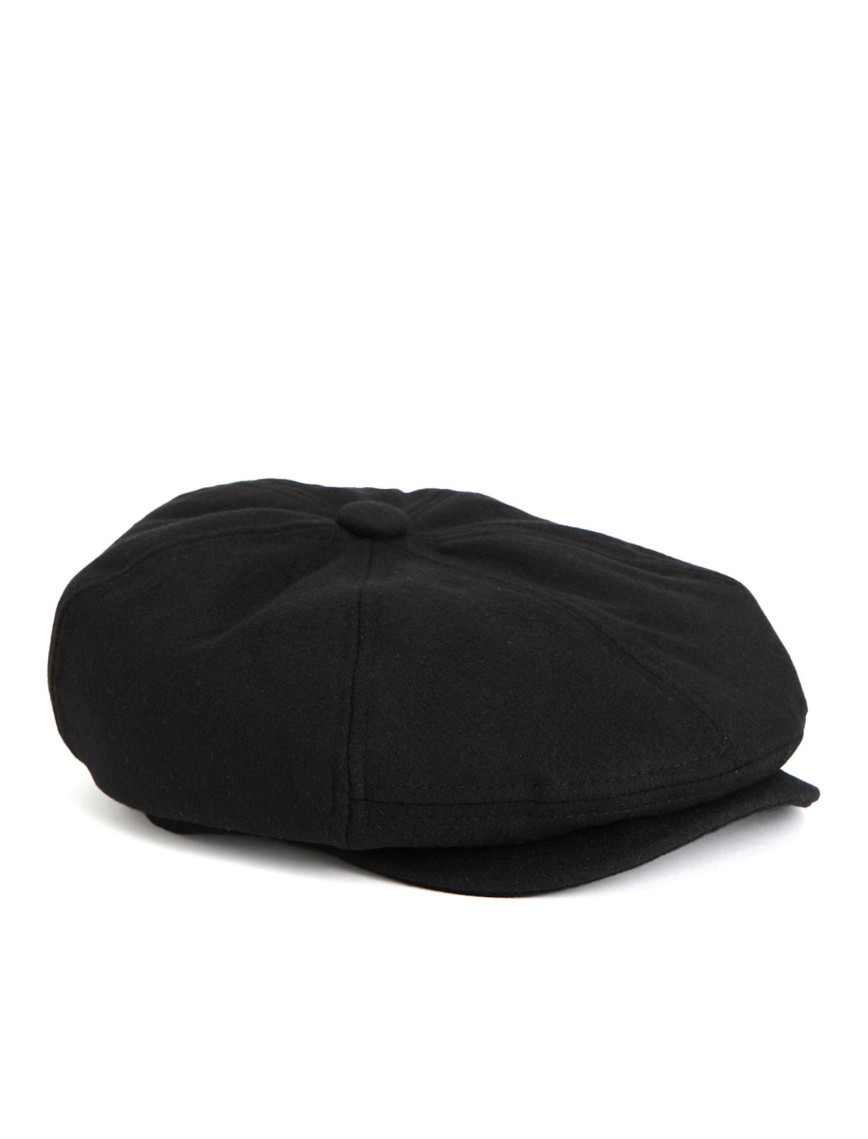 Network Erkek Kahverengi Yün Karışımlı Şapka