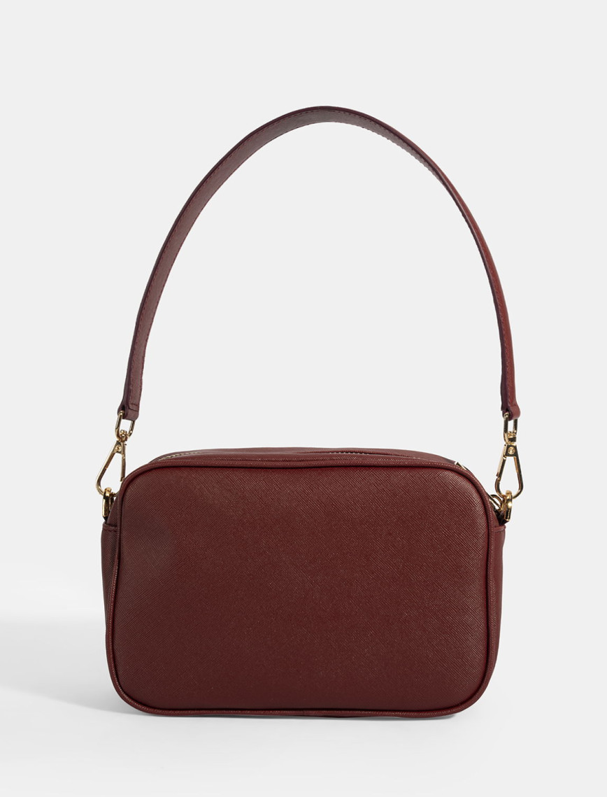 Kadın Bordo Omuz Askılı El Çantası Kadın Bordo Omuz Askılı El Çantası