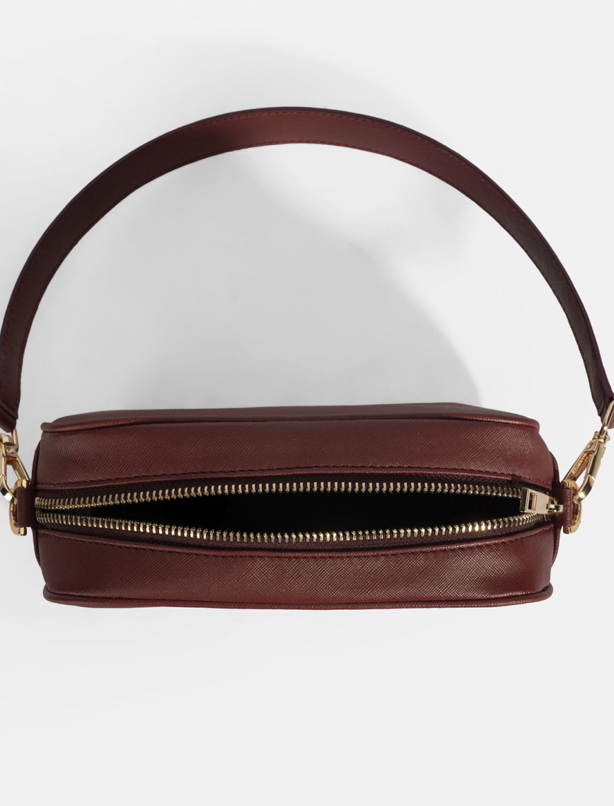 Kadın Bordo Omuz Askılı El Çantası Kadın Bordo Omuz Askılı El Çantası