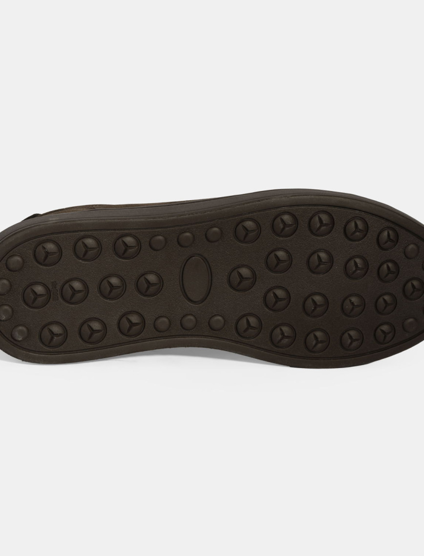 Erkek Kahve Bağcıklı Günlük Nubuk Deri Ayakkabı Erkek Kahve Bağcıklı Günlük Nubuk Deri Ayakkabı