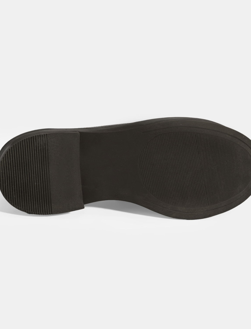 Kadın Kahve Deri Loafer Kadın Kahve Deri Loafer