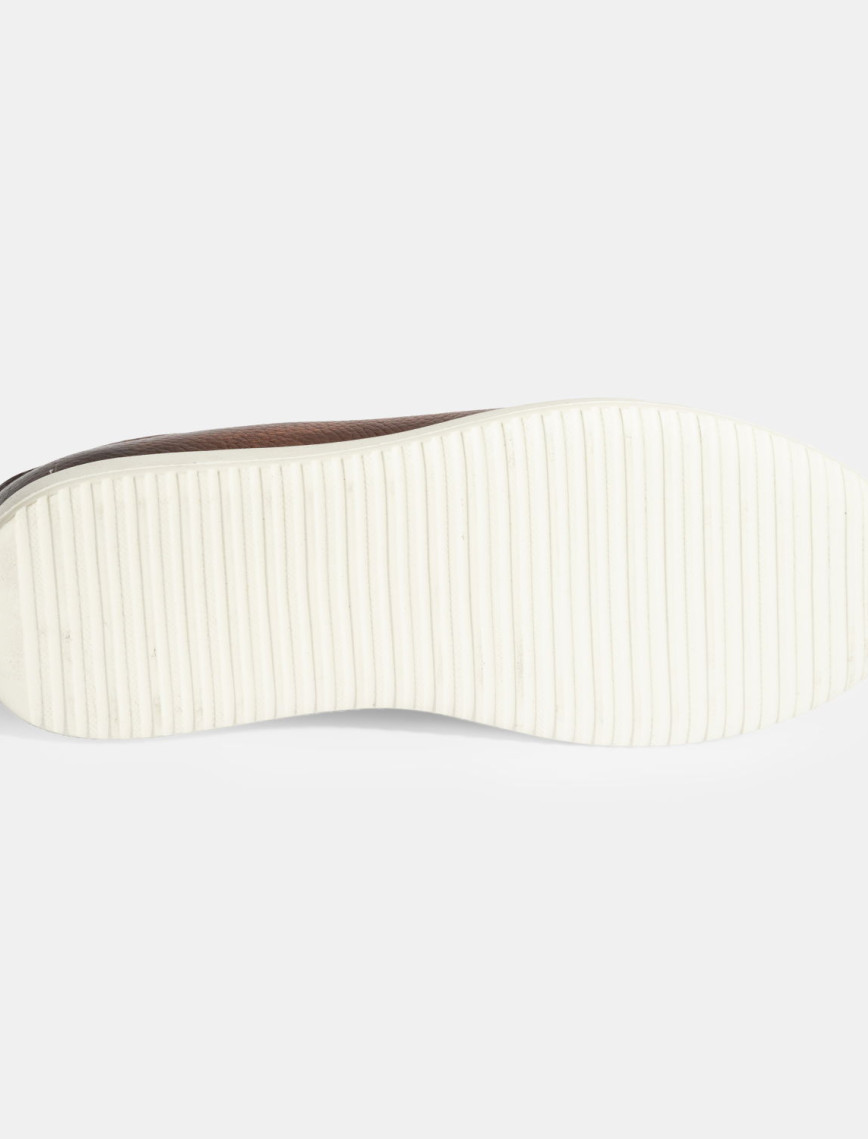 Erkek Taba Bağcıklı Günlük Deri Ayakkabı Erkek Taba Bağcıklı Günlük Deri Ayakkabı