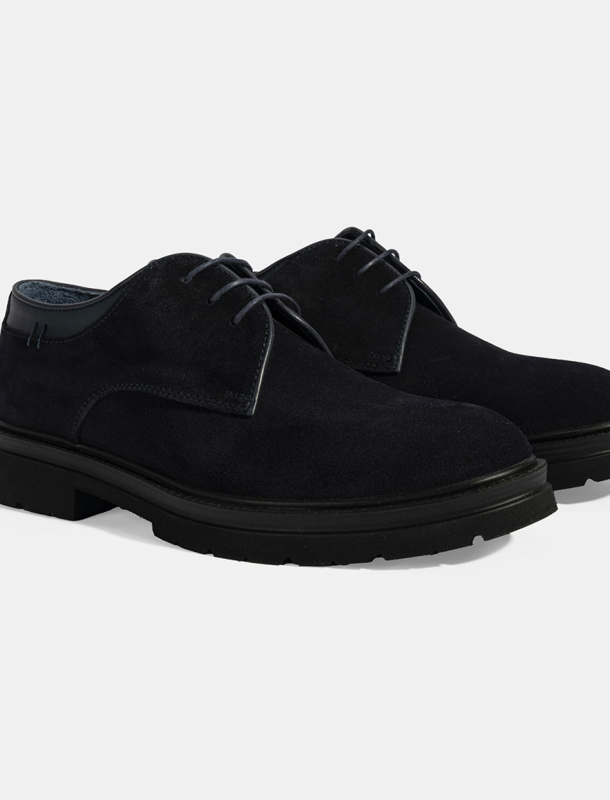 Erkek Yeşil Bağcıklı Süet Günlük Ayakkabı Erkek Yeşil Bağcıklı Süet Günlük Ayakkabı