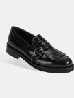 Luca Grossi Kadın Siyah Püskül Detaylı Deri Loafer Luca Grossi Kadın Siyah Püskül Detaylı Deri Loafer