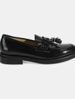 Luca Grossi Kadın Siyah Püskül Detaylı Deri Loafer Luca Grossi Kadın Siyah Püskül Detaylı Deri Loafer