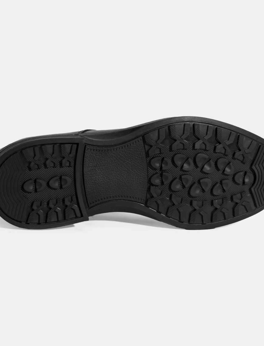 Erkek Siyah Klasik Deri Ayakkabı Erkek Siyah Klasik Deri Ayakkabı