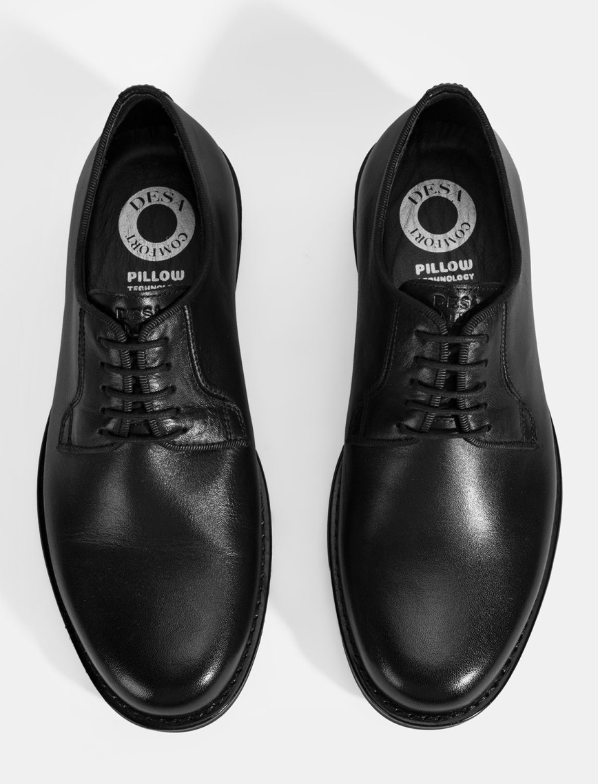 Erkek Siyah DesaComfort Klasik Deri Ayakkabı Erkek Siyah DesaComfort Klasik Deri Ayakkabı