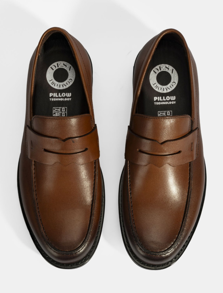 Erkek Taba DesaComfort Deri Loafer Erkek Taba DesaComfort Deri Loafer