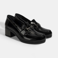 Kadın Siyah DesaComfort Topuklu Rugan Ayakkabı Kadın Siyah DesaComfort Topuklu Rugan Ayakkabı