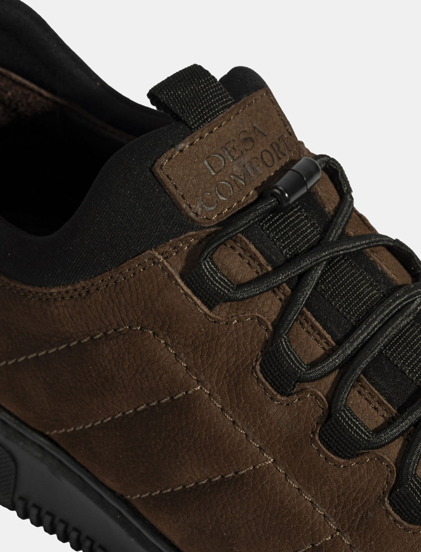 Erkek Kahve DesaComfort Bağcıklı Nubuk Deri Günlük Ayakkabı Erkek Kahve DesaComfort Bağcıklı Nubuk Deri Günlük Ayakkabı