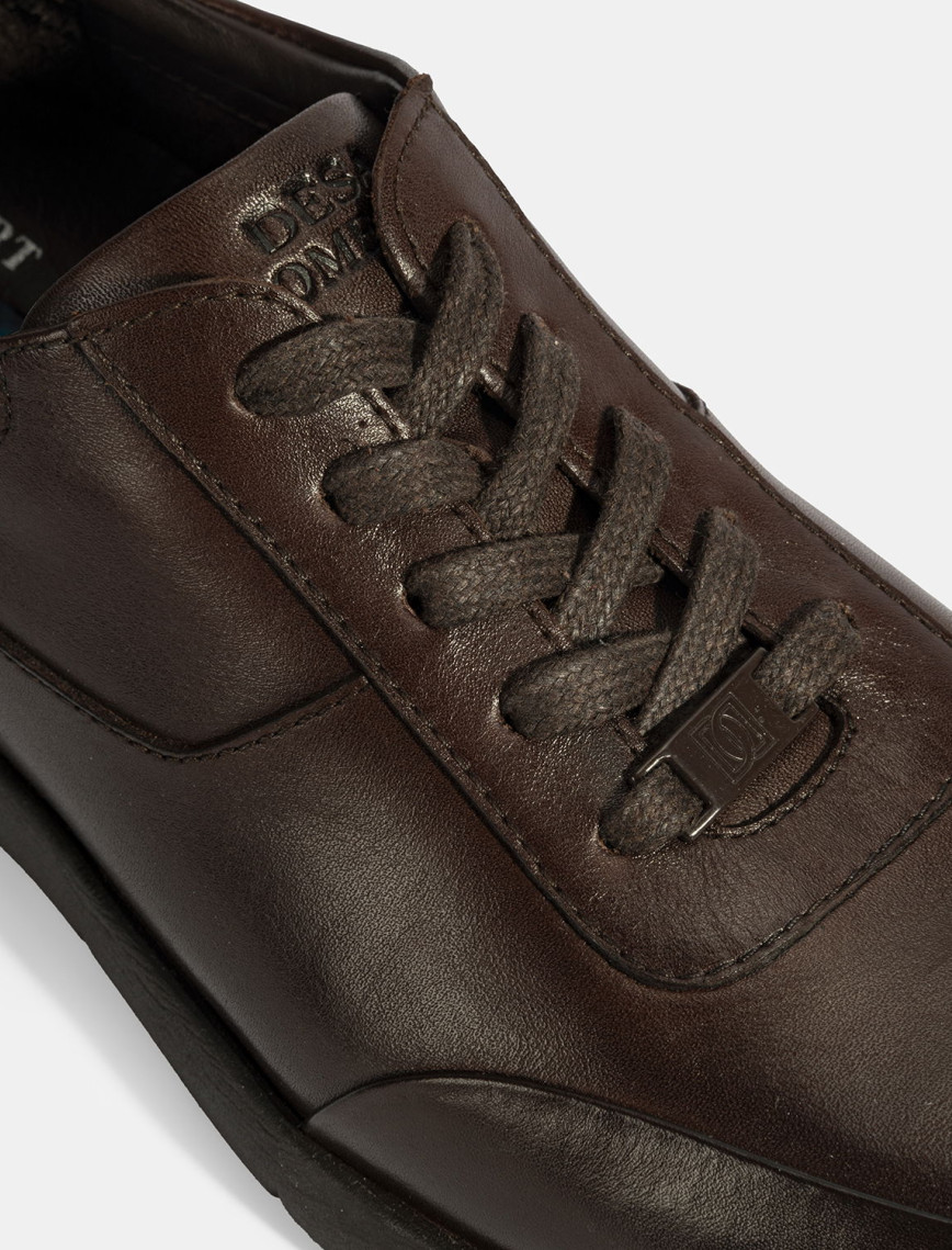 Erkek Kahve DesaComfort Bağcıklı Günlük Deri Ayakkabı Erkek Kahve DesaComfort Bağcıklı Günlük Deri Ayakkabı