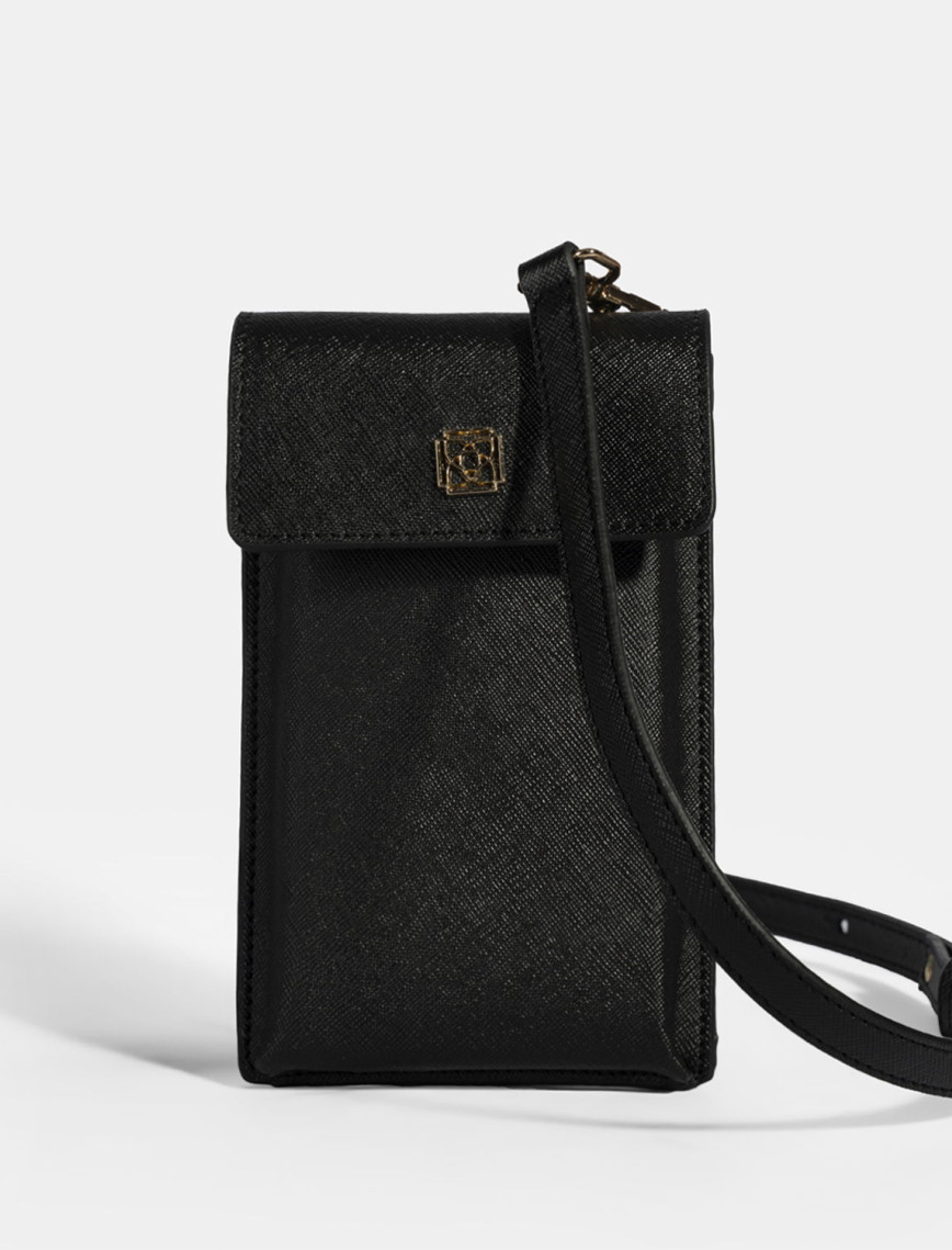 Kadın Siyah Çapraz Telefon Çantası Kadın Siyah Çapraz Telefon Çantası