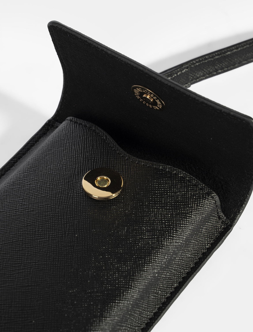 Kadın Siyah Çapraz Telefon Çantası Kadın Siyah Çapraz Telefon Çantası