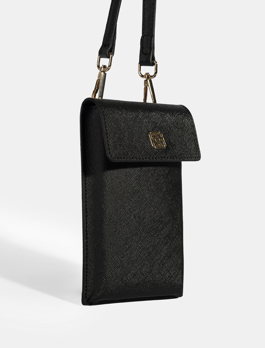 Kadın Siyah Çapraz Telefon Çantası Kadın Siyah Çapraz Telefon Çantası