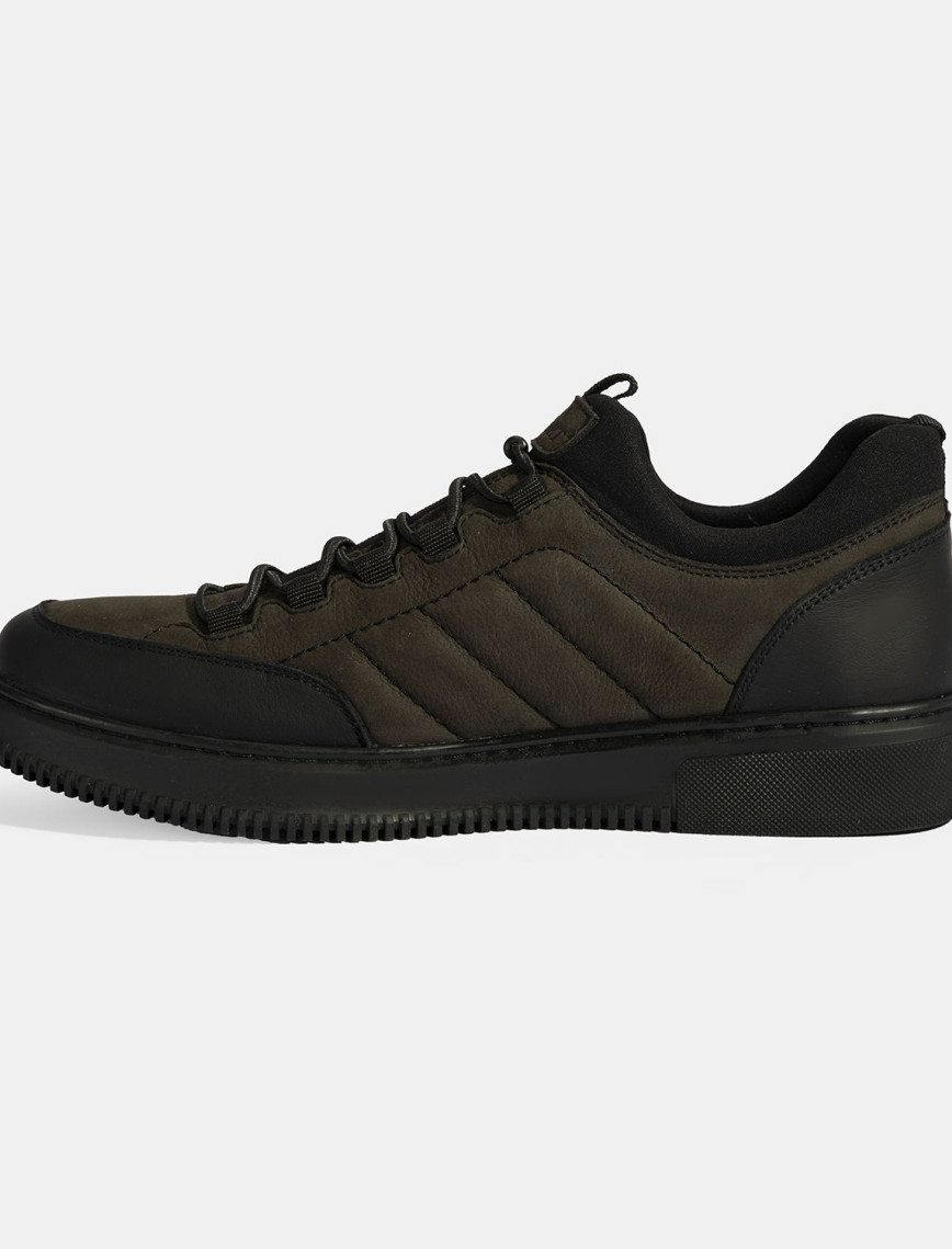 Erkek Siyah DesaComfort Bağcıklı Nubuk Deri Günlük Ayakkabı Erkek Siyah DesaComfort Bağcıklı Nubuk Deri Günlük Ayakkabı