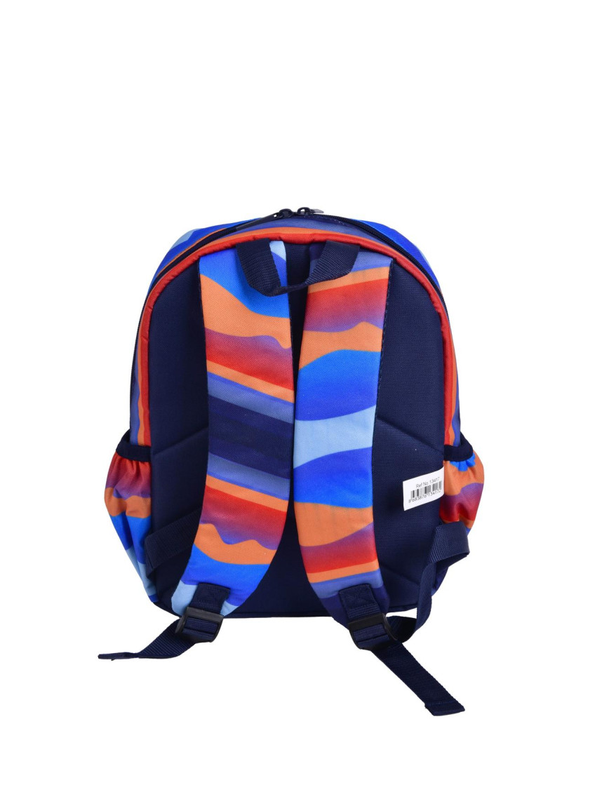 Erkek Çocuk Mavi Kamuflaj Desenli Benetton Yazılı Anaokul Çantası Erkek Çocuk Mavi Kamuflaj Desenli Benetton Yazılı Anaokul Çantası