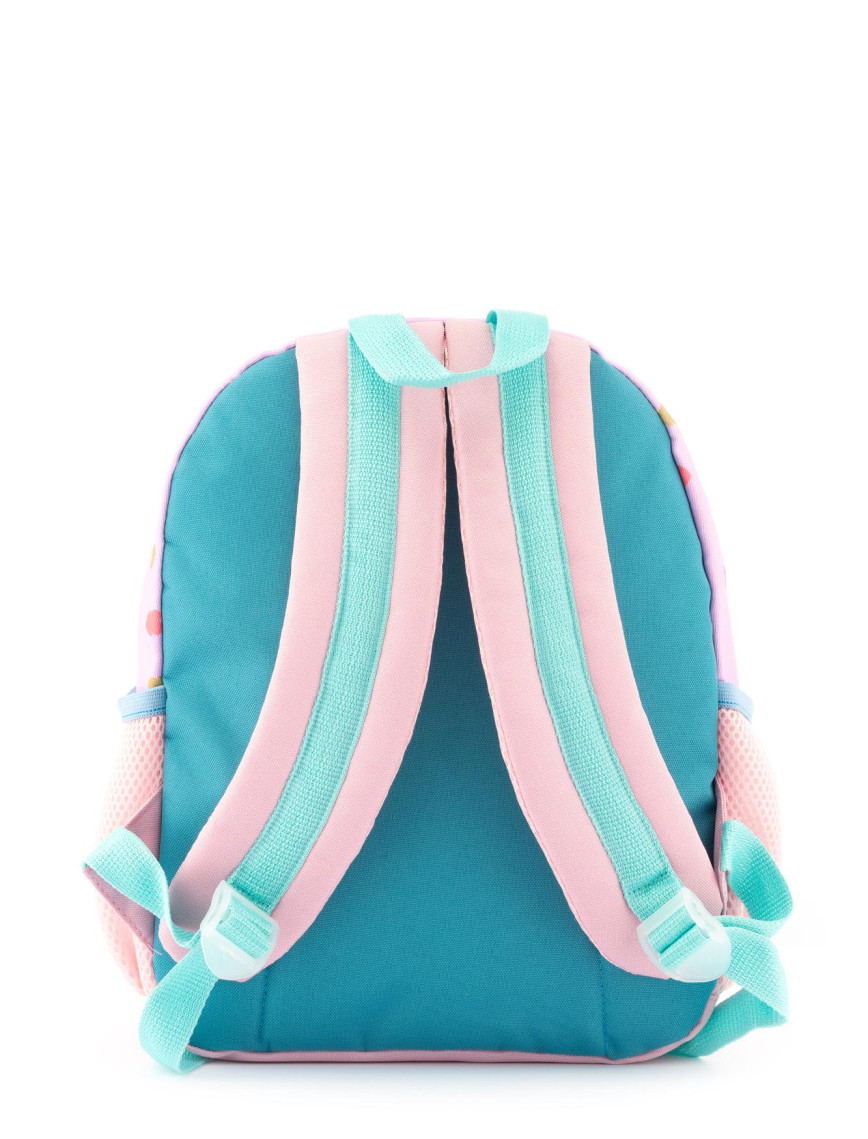 Kız Çocuk Pembe Kalp Desenli Benetton Yazılı Anaokul Çantası Kız Çocuk Pembe Kalp Desenli Benetton Yazılı Anaokul Çantası