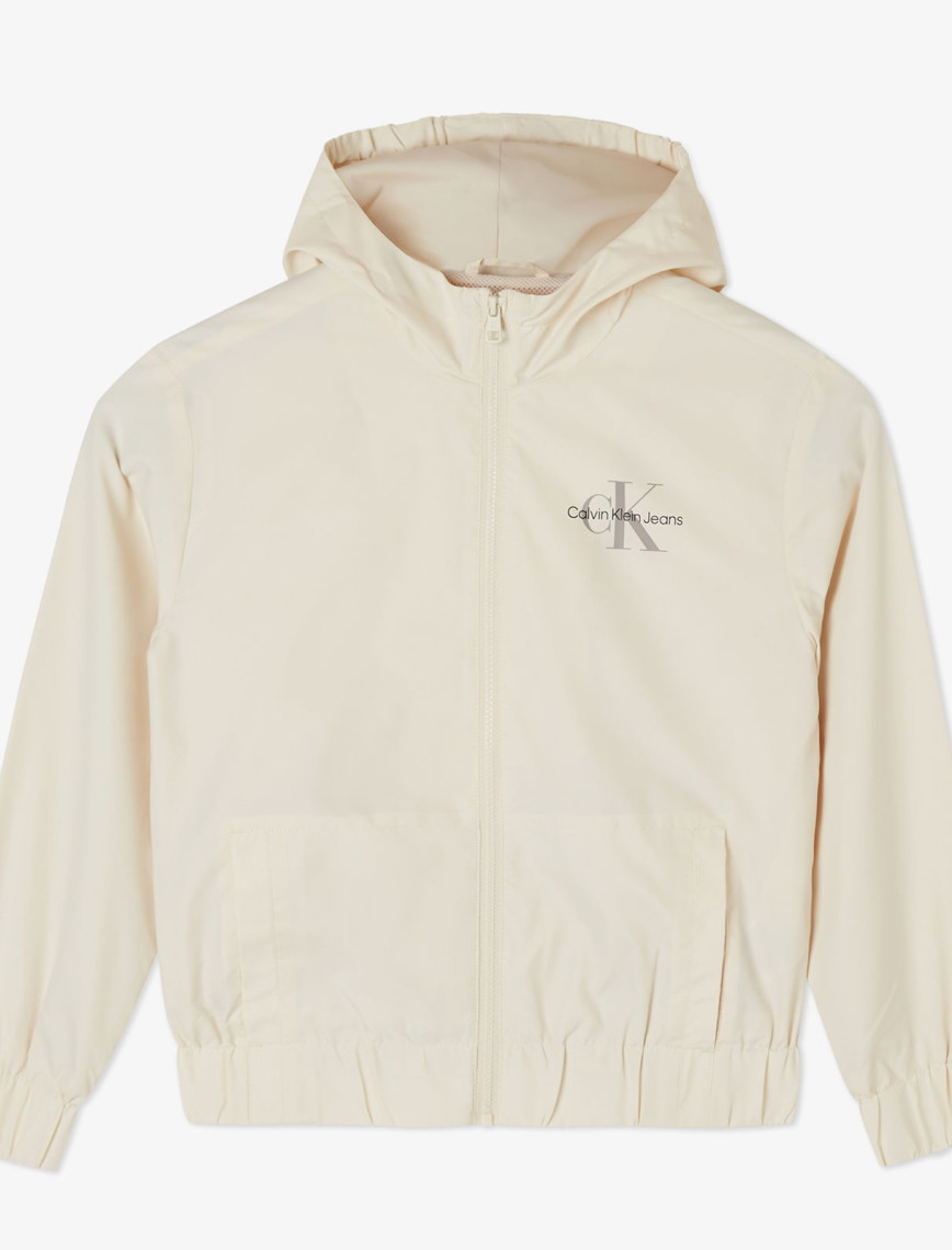 Calvin Klein Monologo Essential Çocuk Krem Rengi Ceket Calvin Klein Monologo Essential Çocuk Krem Rengi Ceket