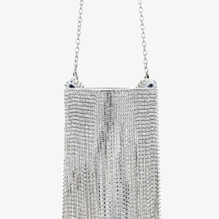 Lady Diva Kadın Vegan Gri Abiye Çanta