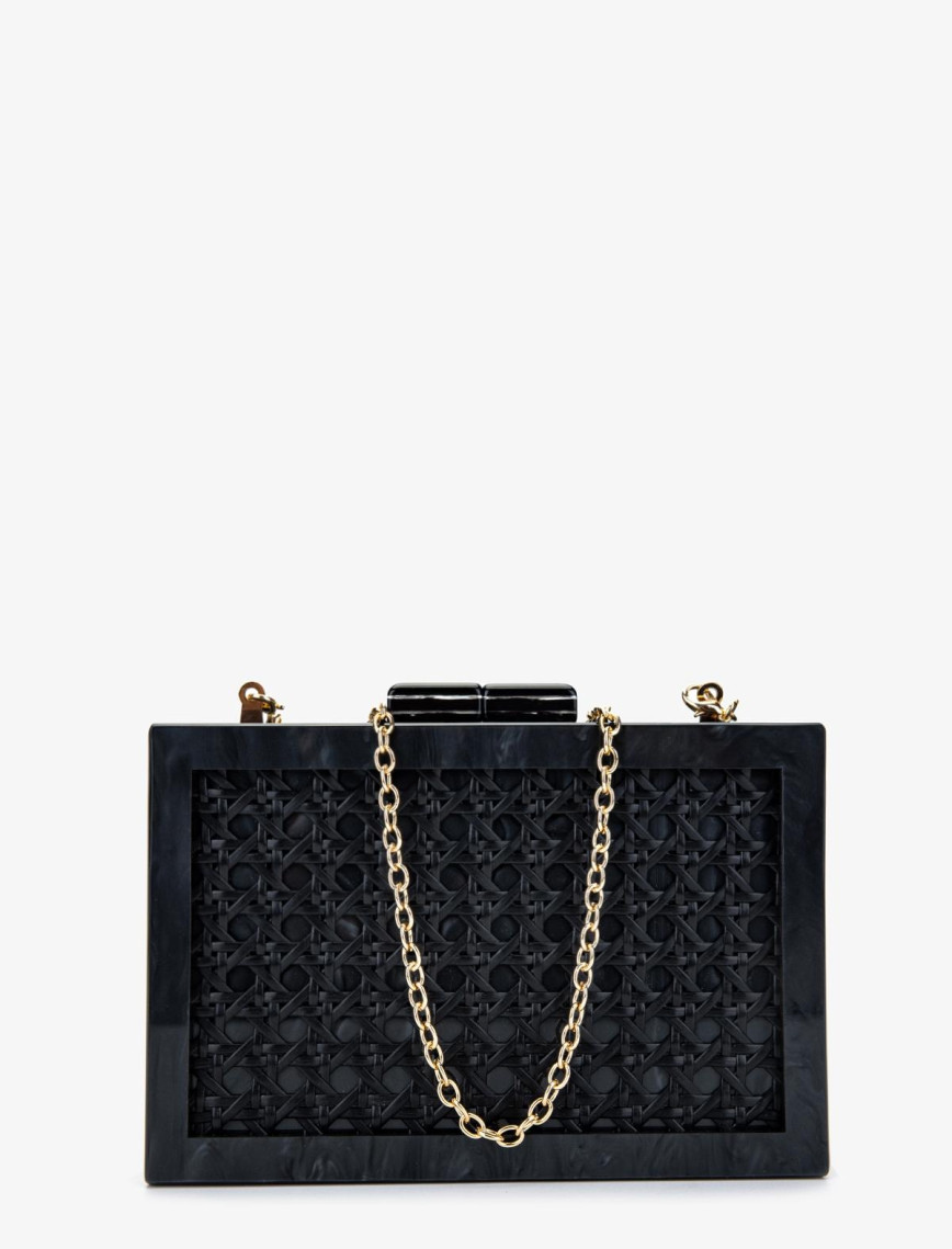 Lady Diva Kadın Vegan Siyah Abiye Çanta Lady Diva Kadın Vegan Siyah Abiye Çanta