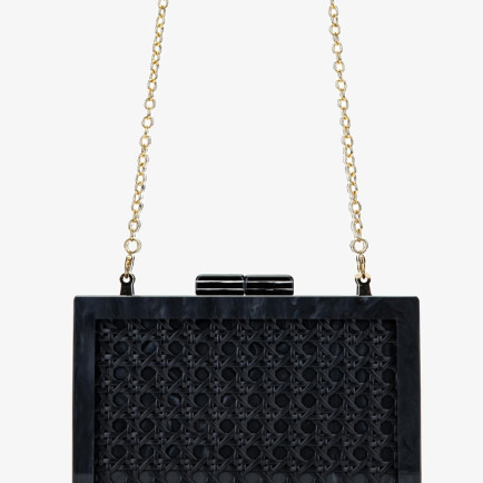 Lady Diva Kadın Vegan Siyah Abiye Çanta