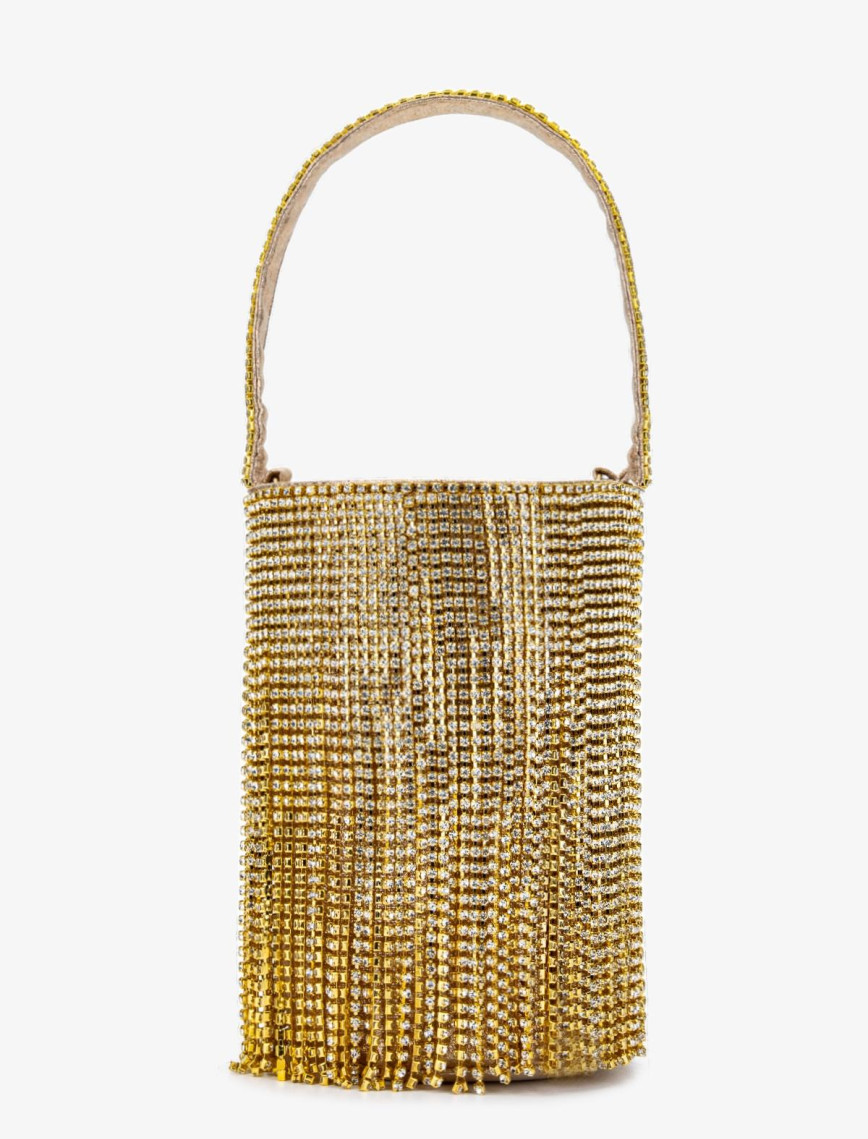 Lady Diva Kadın Vegan Gold Abiye Çanta Lady Diva Kadın Vegan Gold Abiye Çanta