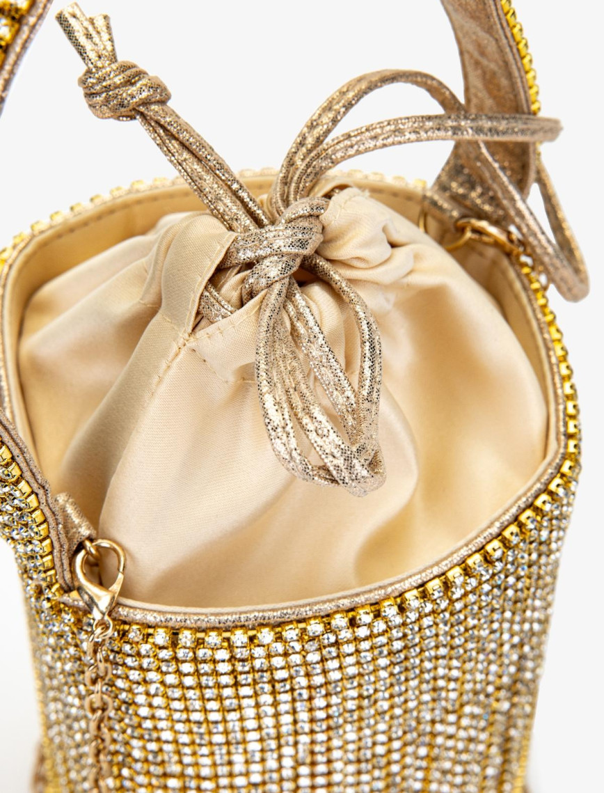 Lady Diva Kadın Vegan Gold Abiye Çanta Lady Diva Kadın Vegan Gold Abiye Çanta