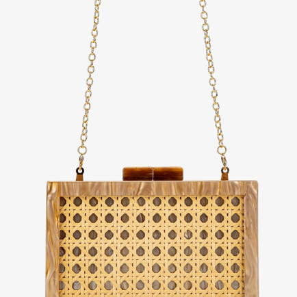 Lady Diva Kadın Vegan Gold Abiye Çanta